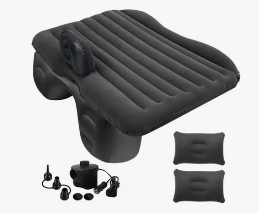 Colchón Inflable para Carro con Bomba: ¡Convierte tu carro en una cama cómoda en segundos! 🚗💤