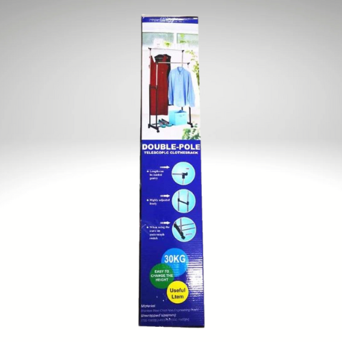 Perchero Doble Para Ropa: Más espacio, menos desorden 🧥🏠