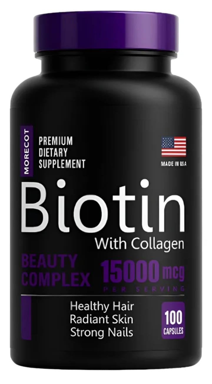 Biotina y Colágeno: La combinación perfecta para un cabello, piel y uñas saludables 💁♀️🌿