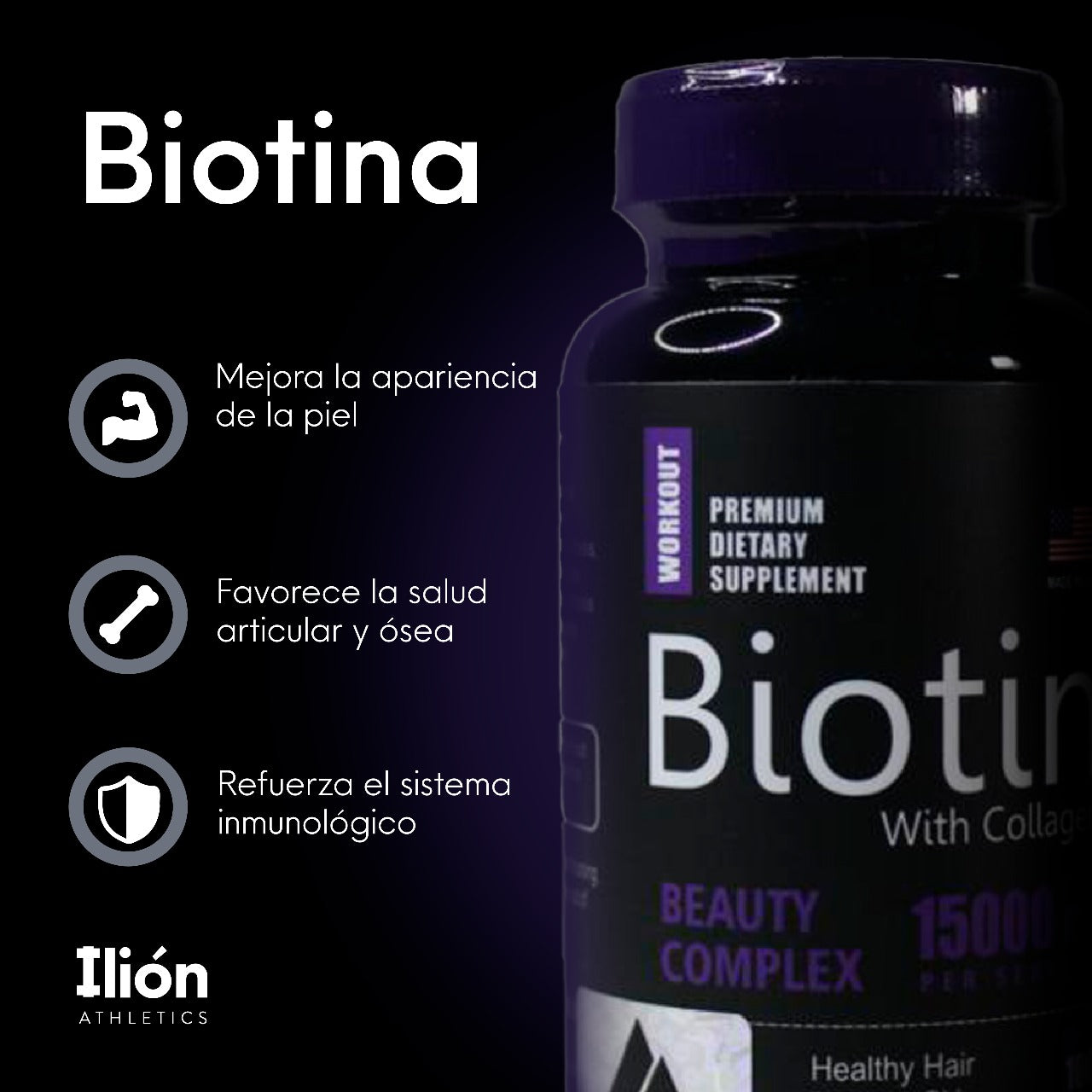 Biotina y Colágeno: La combinación perfecta para un cabello, piel y uñas saludables 💁♀️🌿