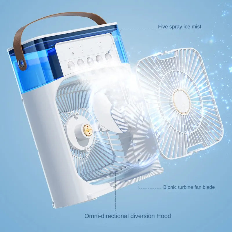 ❄️🌬️🍃Ventilador con Humidificador Purificador🍃❄️🌬️