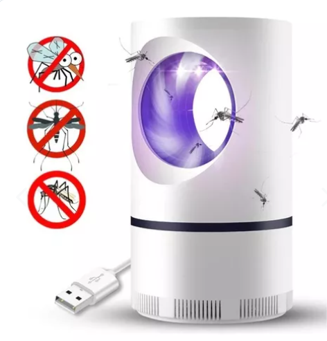 🦟⚡ Lámpara Eléctrica Atrapa y Elimina Mosquitos al Instante💡