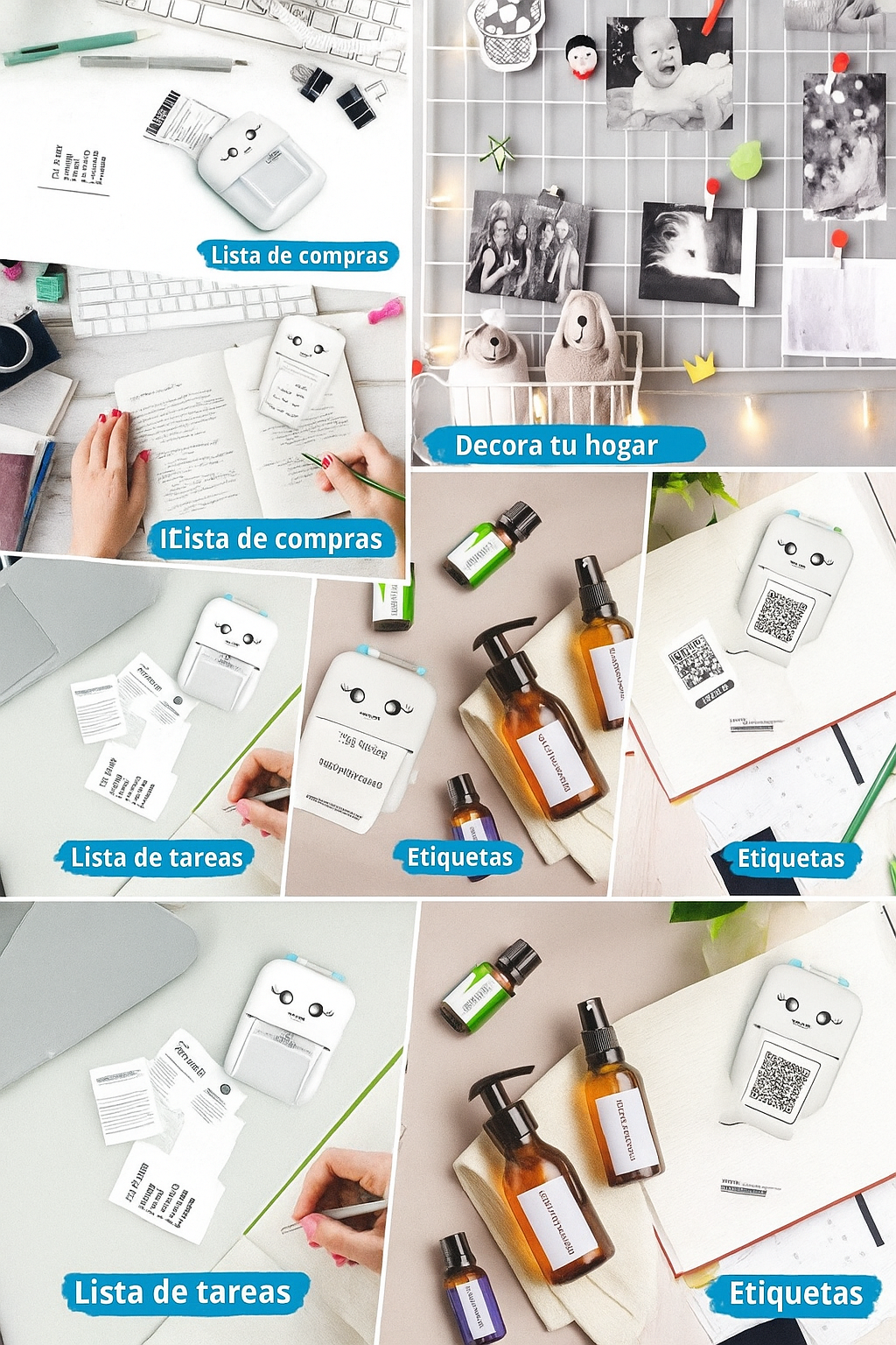 📸 ✨Mini Impresora Portátil – Imprime tus ideas al instante