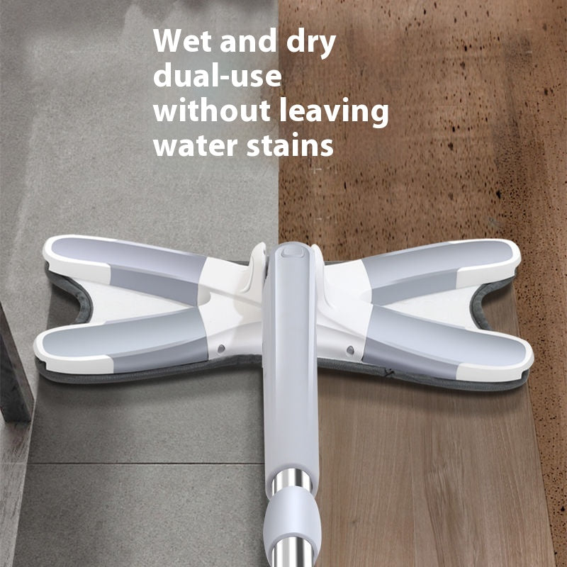 Trapeador de Fibra en X Giratorio 360: Eficiencia y Comodidad en Cada Movimiento