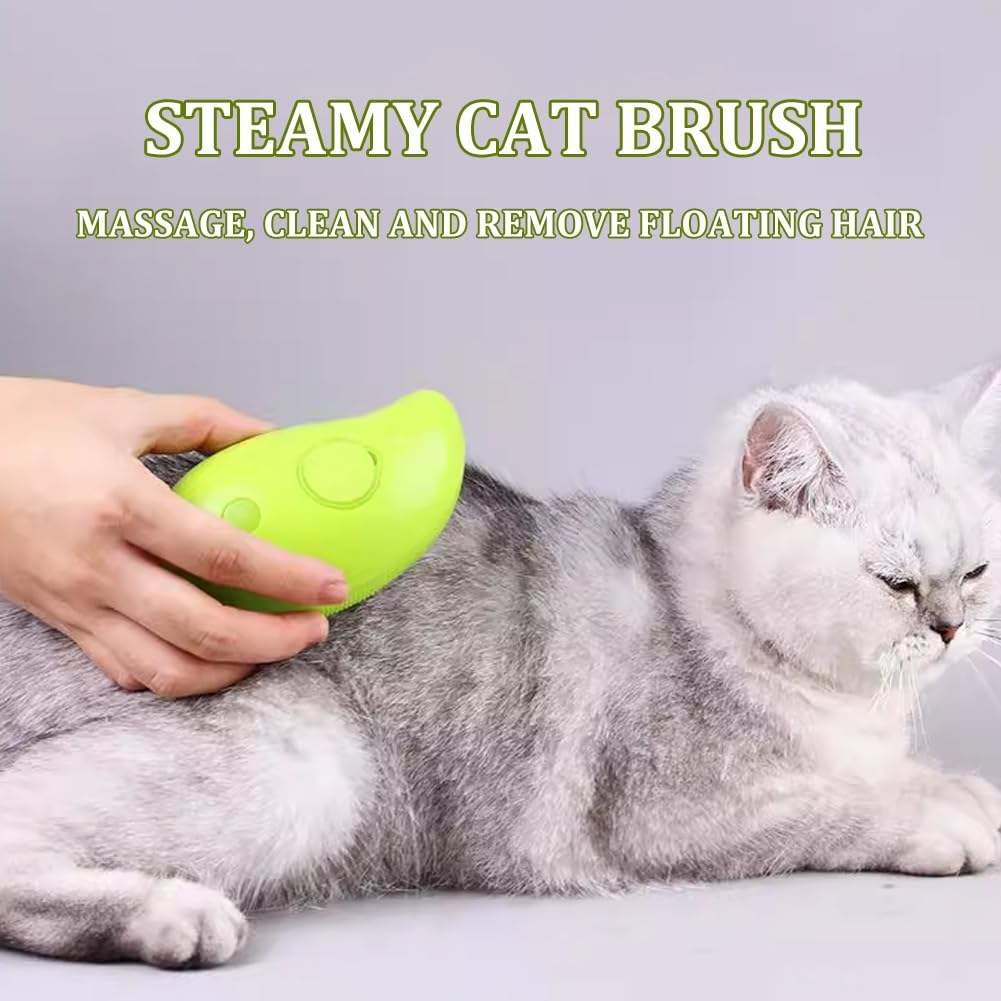 Cepillo Mascotas  Vaporizador 3 En 1