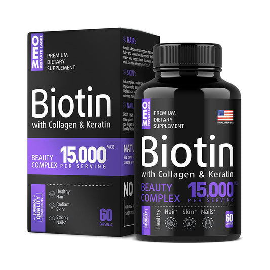 Biotina y Colágeno: La combinación perfecta para un cabello, piel y uñas saludables 💁♀️🌿