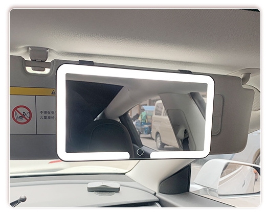 💡 Espejo de Maquillaje para Auto: Ilumina tu camino y maquíllate como una profesional en cualquier lugar 🚗✨