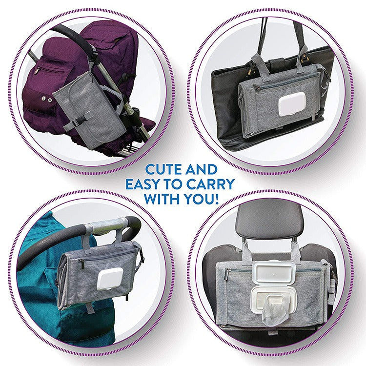 Bolso Cambiador para Bebés: ¡Comodidad y Rapidez al Alcance de tu Mano! 🍼