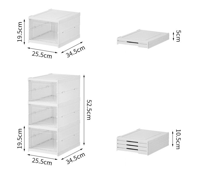 📦¡El zapatero plegable que ahorra espacio y organiza tu calzado en segundos! 👟