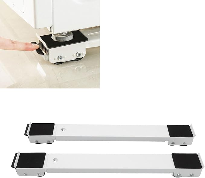 Soporte de Ruedas para Electrodomésticos — ¡Mueve, limpia y protege sin esfuerzo! 💪🧼