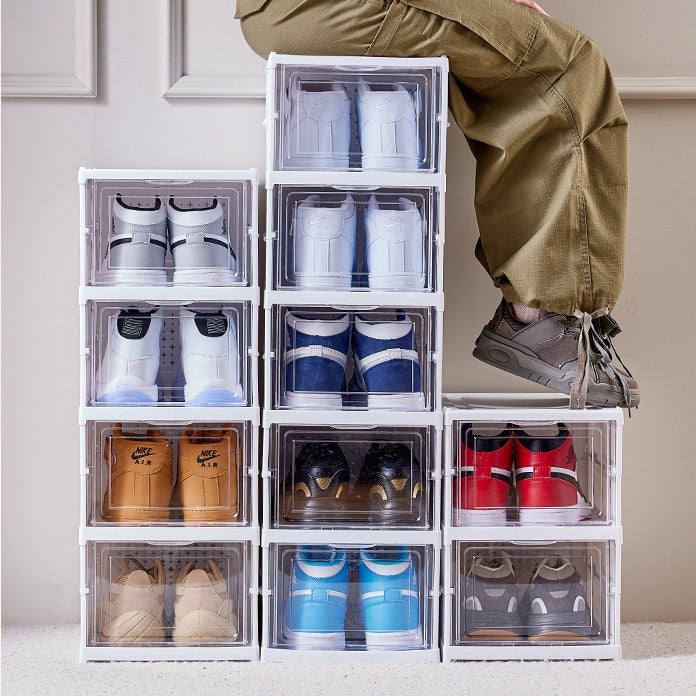 📦¡El zapatero plegable que ahorra espacio y organiza tu calzado en segundos! 👟