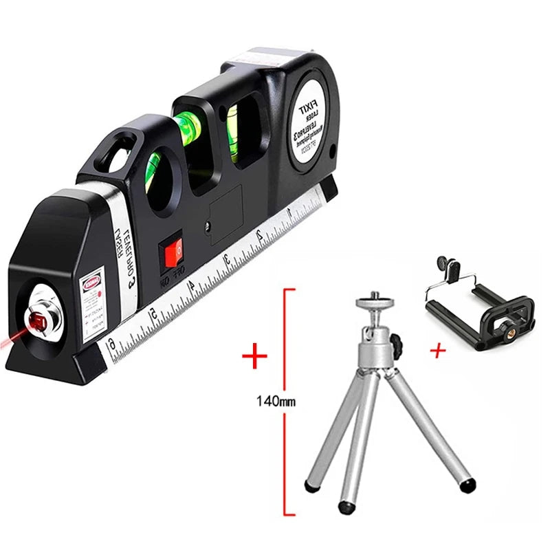 Metro Nivel Láser con Trípode — ¡Precisión total sin mover un dedo! 🎯📏