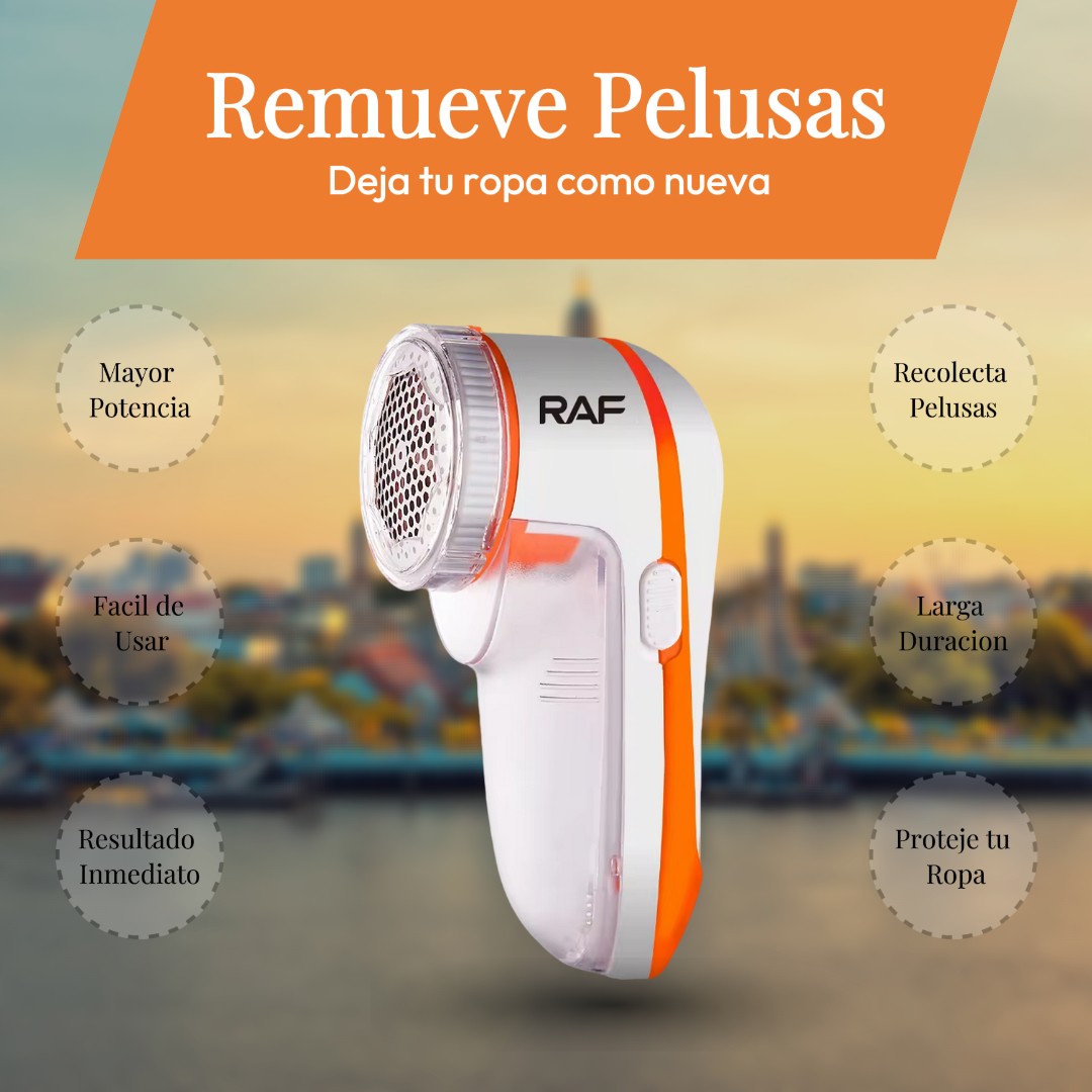 ✨ Quita Motas Eléctrico Compacto y Potente ⚡