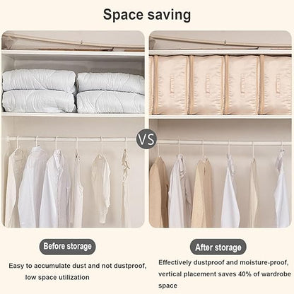 Bolsa Ahorradora de Espacio: ¡Reduce hasta un 80% el Volumen y Maximiza tu Hogar! 🏡