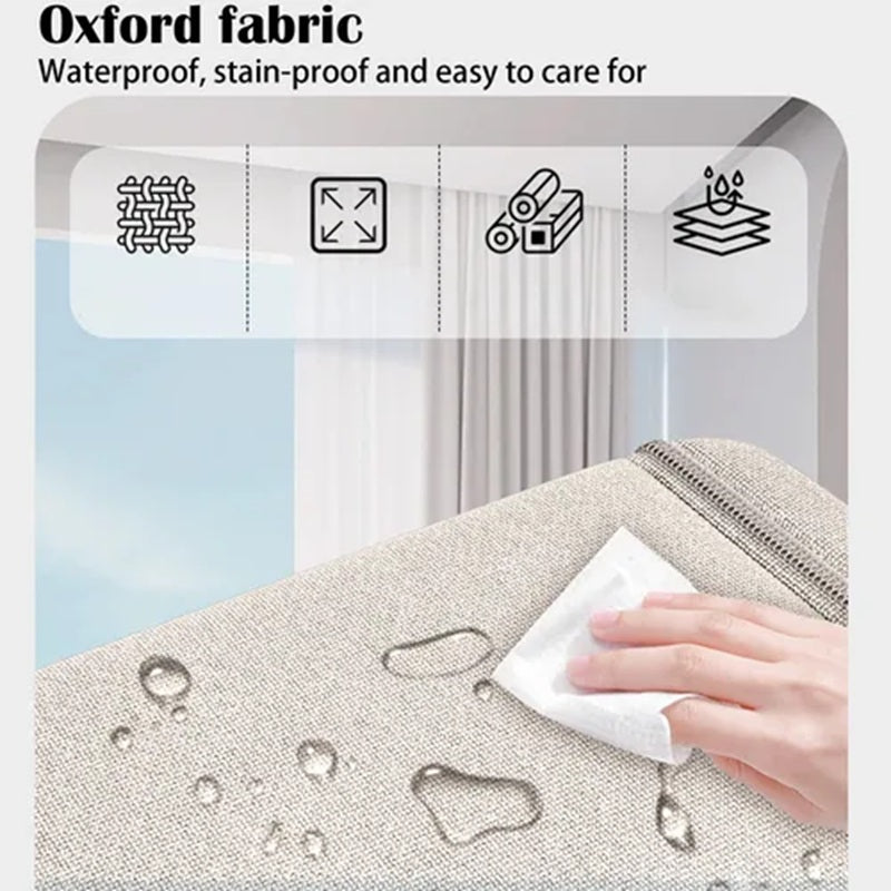 Organizador Plegable de Tela con Ventana: Organiza con Estilo y Comodidad