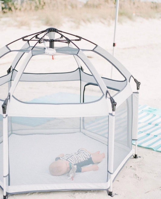 Corral Versátil y Portátil para Bebés: Comodidad, Seguridad y Estilo en Cada Aventura