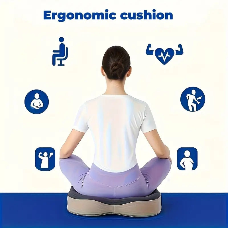 💺✨ Cojín Ergonómico Ortopédico – Tu Aliado de Comodidad y Postura