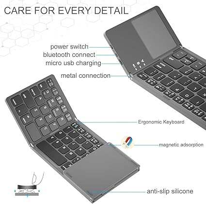 📱 Teclado de Bolsillo – Productividad en cualquier lugar