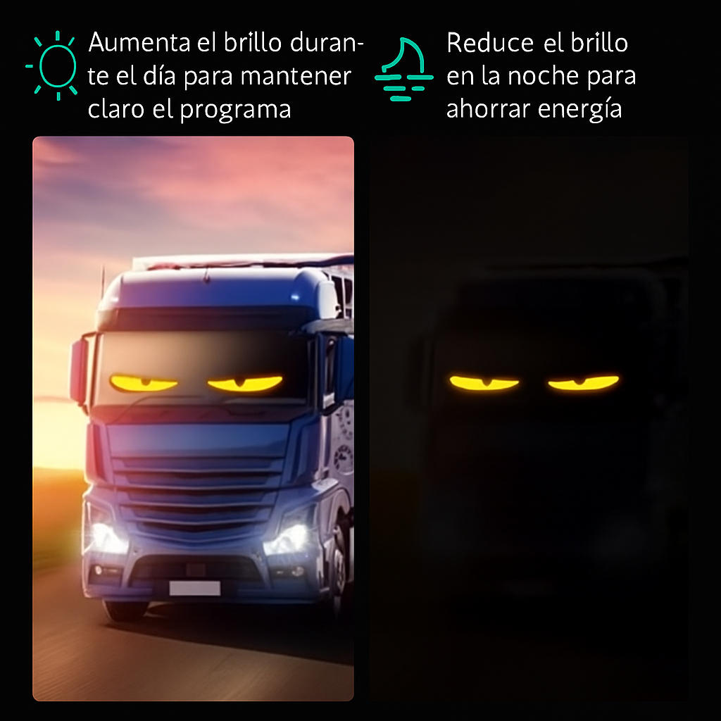🚛✨ Pantalla LED Digital para Vehículos Pesados y Automóviles ✨🚗