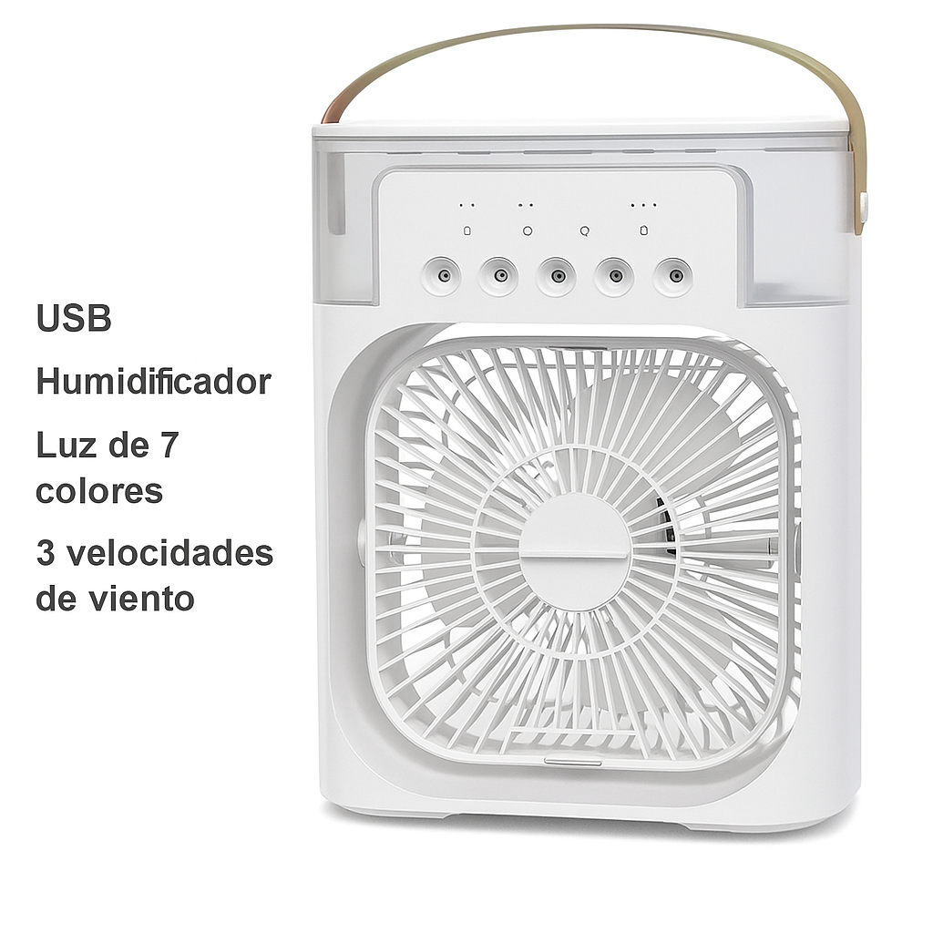 ❄️🌬️🍃Ventilador con Humidificador Purificador🍃❄️🌬️
