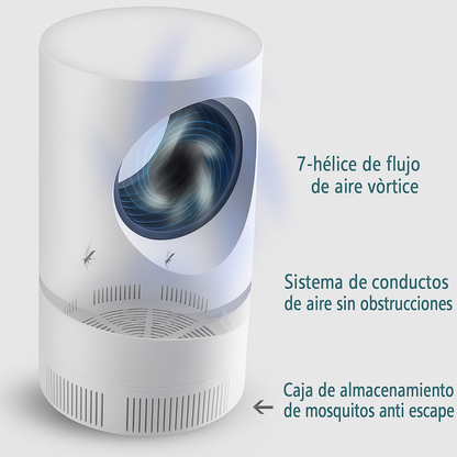 🦟⚡ Lámpara Eléctrica Atrapa y Elimina Mosquitos al Instante💡
