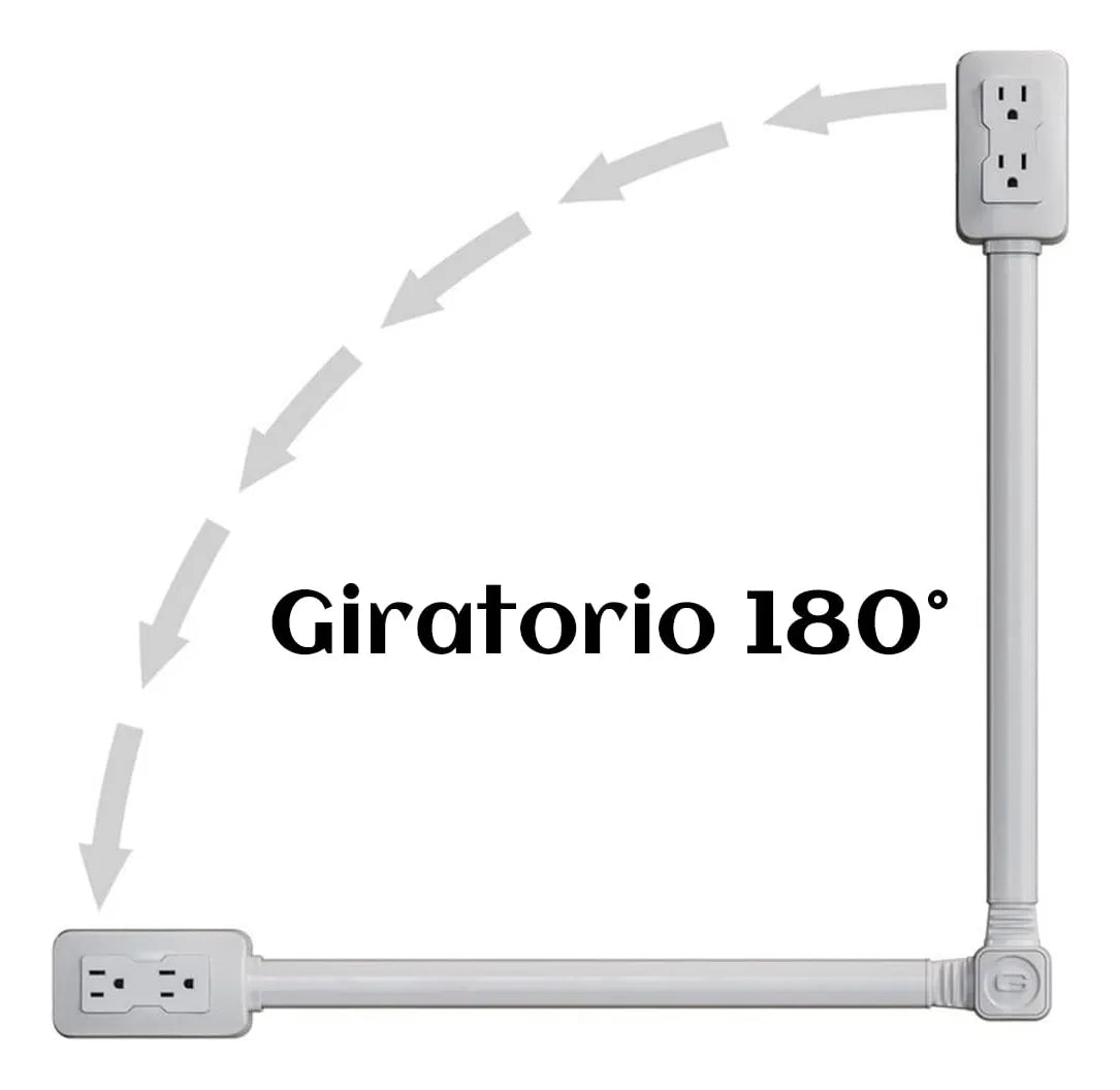 Extensor de Toma Corriente: Flexibilidad total para tus enchufes y dispositivos