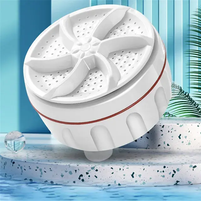 Mini Lavadora Portátil y Recargable — ¡Lava en cualquier lugar sin esfuerzo! 🧺⚡
