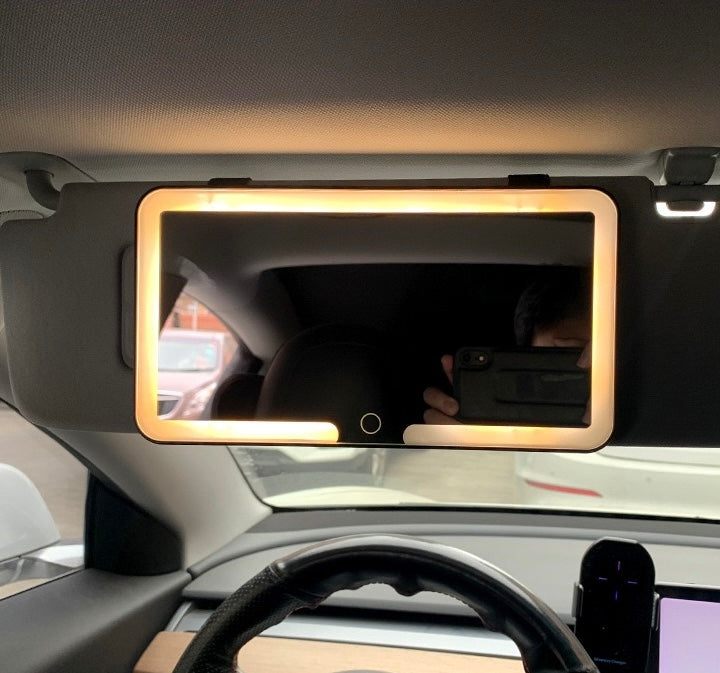 💡 Espejo de Maquillaje para Auto: Ilumina tu camino y maquíllate como una profesional en cualquier lugar 🚗✨
