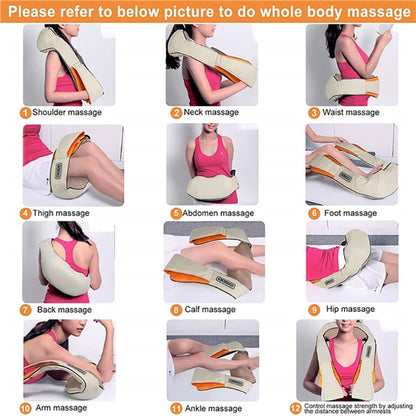 Masajeador de Cuello Inalámbrico — Alivia el estrés y relaja tu cuerpo al instante 💆‍♀️🔥