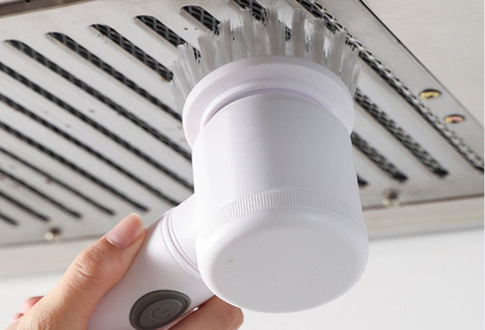 Combo: Cepillo Limpieza 5 en 1 + Aspiradora Porta