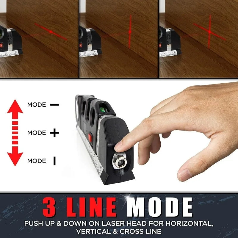 Metro Nivel Láser con Trípode — ¡Precisión total sin mover un dedo! 🎯📏