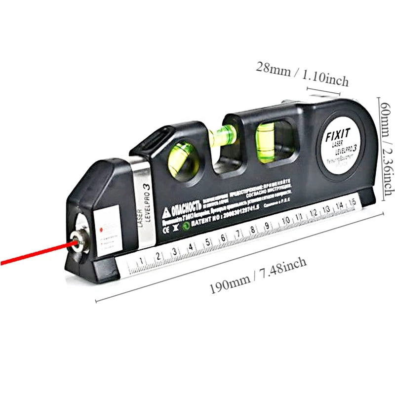 Metro Nivel Láser con Trípode — ¡Precisión total sin mover un dedo! 🎯📏
