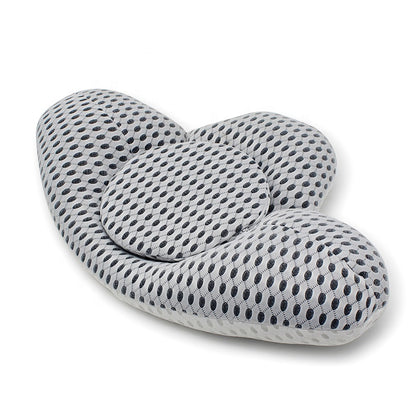 Almohada Lumbar Ergonómica: ¡Alivio inmediato para tu espalda mientras duermes! 🛏️