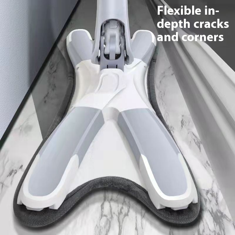 Trapeador de Fibra en X Giratorio 360: Eficiencia y Comodidad en Cada Movimiento