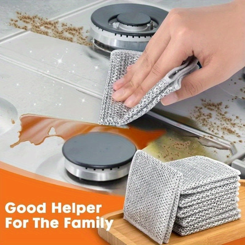 🧽 Paño Multifuncional de Limpieza: ¡El aliado perfecto para tu hogar, eficiente y ecológico! 🌿