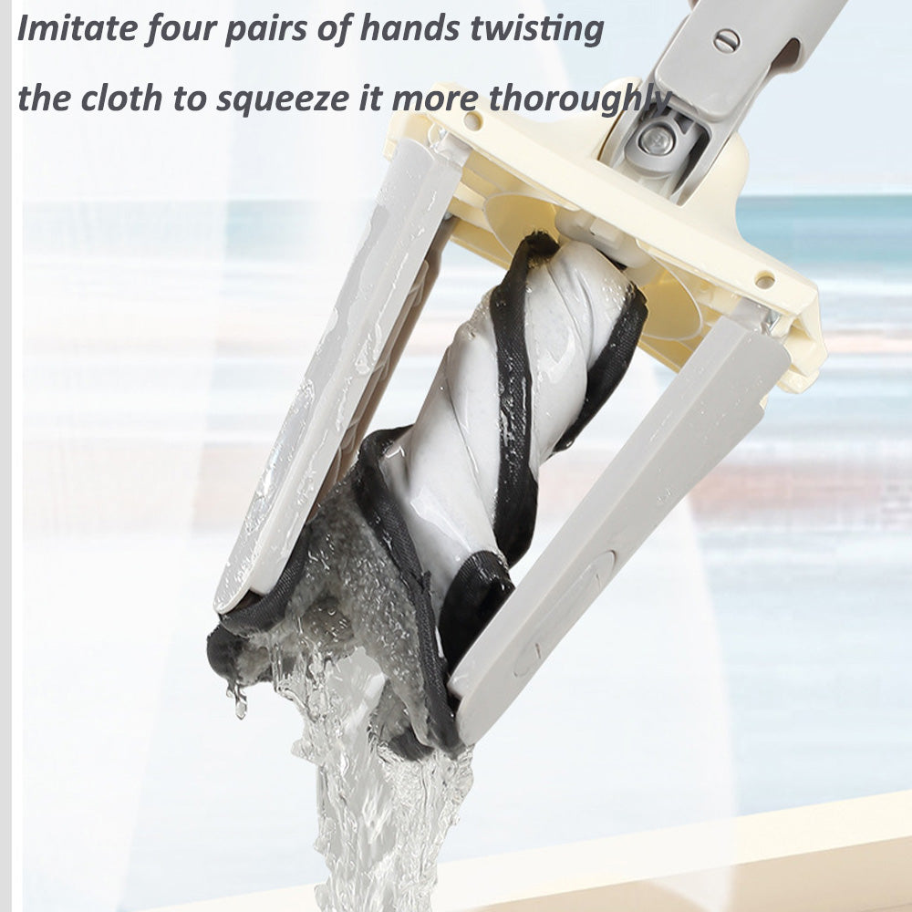 Trapeador de Fibra en X Giratorio 360: Eficiencia y Comodidad en Cada Movimiento