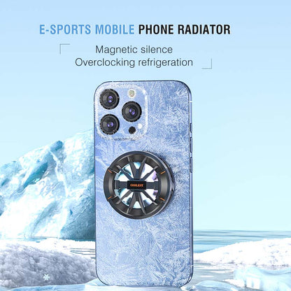 ❄️🔋 ¡Enfriador Magnético para Celular! Mantén tu teléfono fresco mientras se carga rápido ⚡