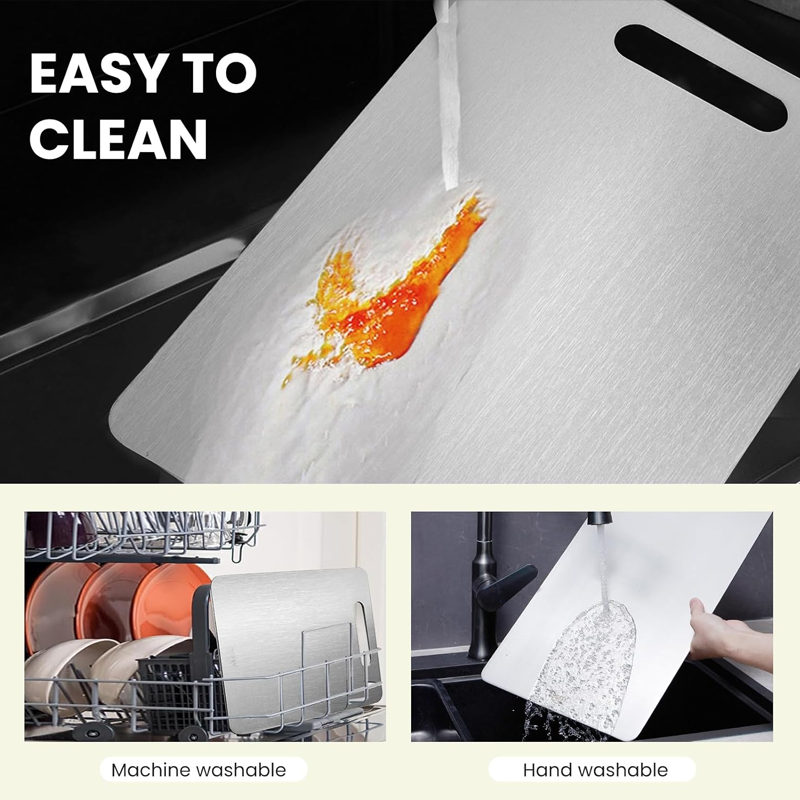 Combo 2 Tablas Acero 1.2 mm + Afilador 🥩🔪 — Preparación impecable y sabor auténtico