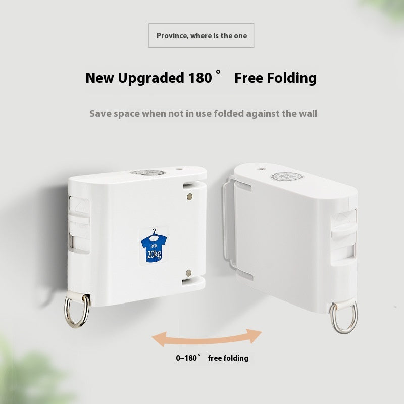 Tendero Retráctil de 4 Metros 🧺: Ahorra Espacio y Seca Tu Ropa de Forma Rápida y Eficaz 🌞