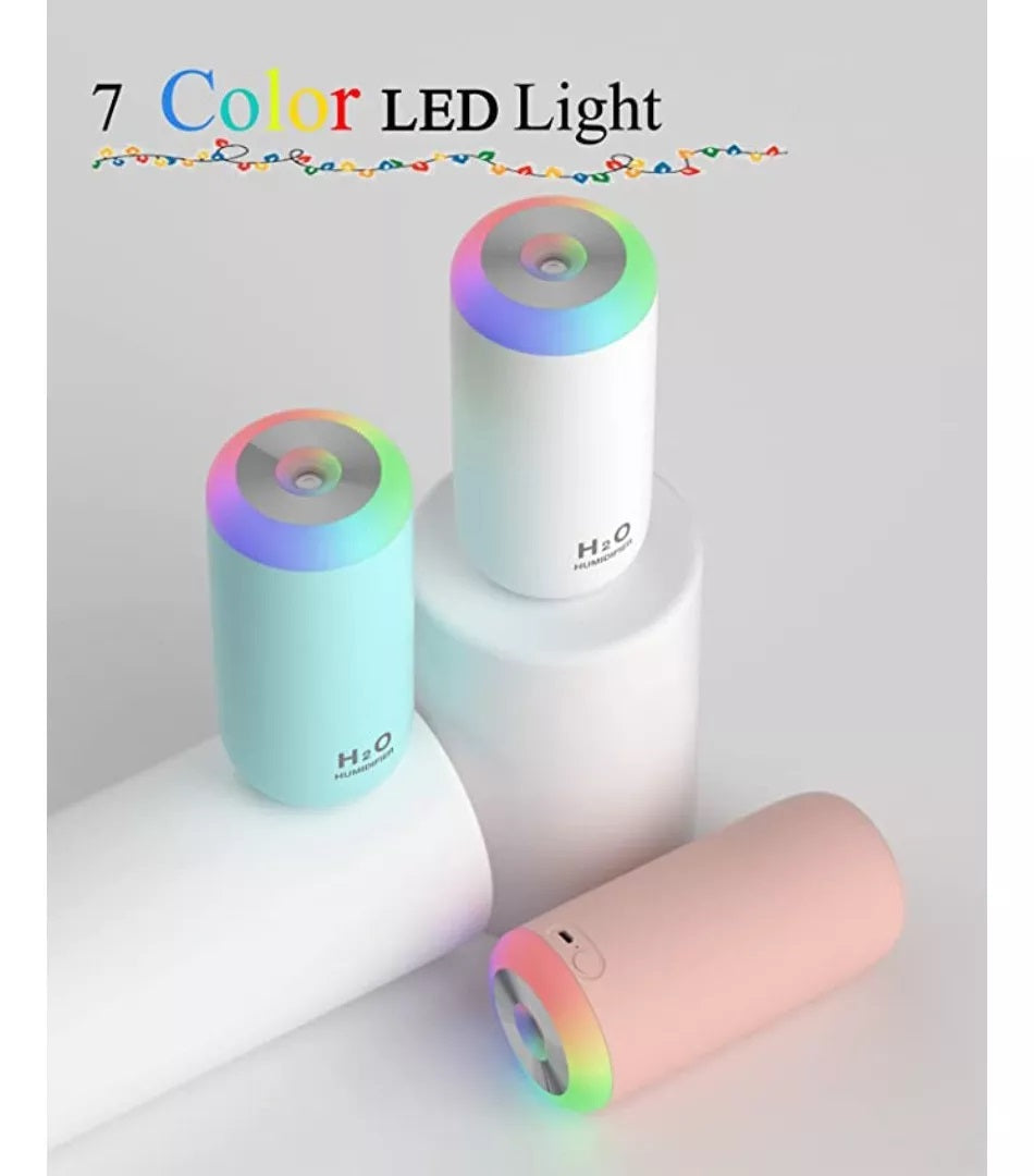 🌸 Difusor De Aromas H2O con Luces LED: Frescura y Estilo en tu Hogar