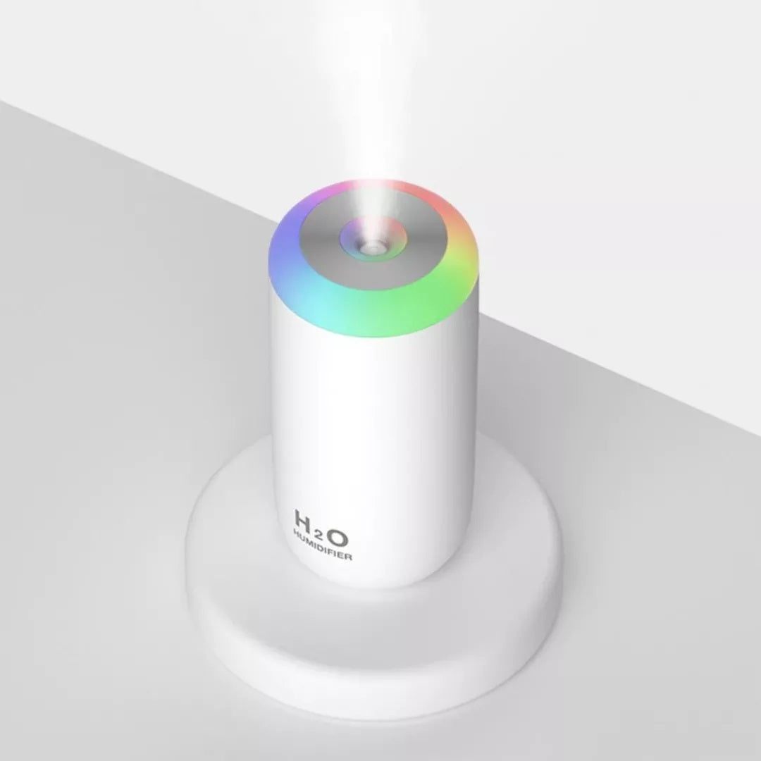 🌸 Difusor De Aromas H2O con Luces LED: Frescura y Estilo en tu Hogar